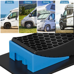LEIDGG non-slip mats included for better grip on slick ground