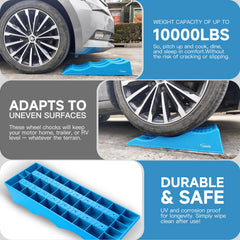 LEIDGG UV-Resistant Polyethylene Ramps withstand sun and weather.