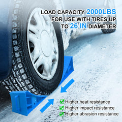 LEIDGG universal compatibility fits tires up to 26 inches for many vehicles.