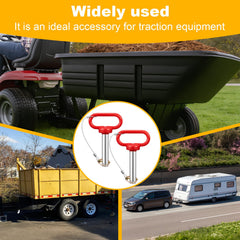 LEIFIDE 2-pack trailer pin set for versatile towing tasks