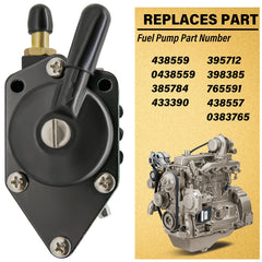LEIMO KPARTS 438559 kit components with gasket and filter ready for replacement