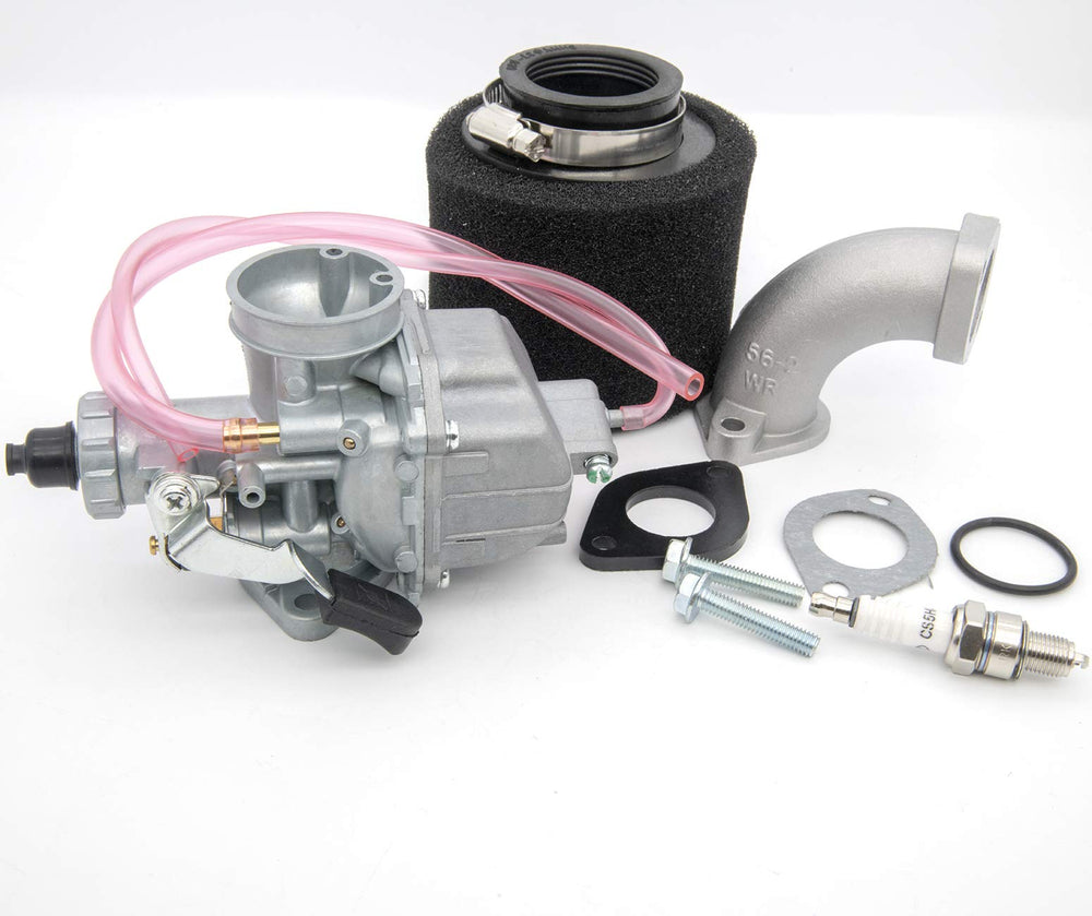 LEIMO KPARTS branding on carburetor body indicating quality control.