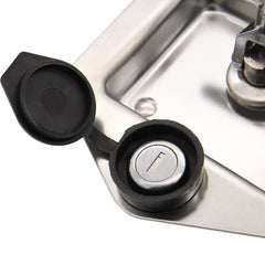 LEIMO KPARTS lock set with 2 latches and 4 keys; versatile replacements.
