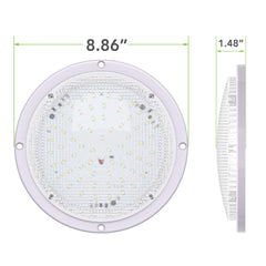 Leisure LED 12V trailer light with easy plug-and-play installation