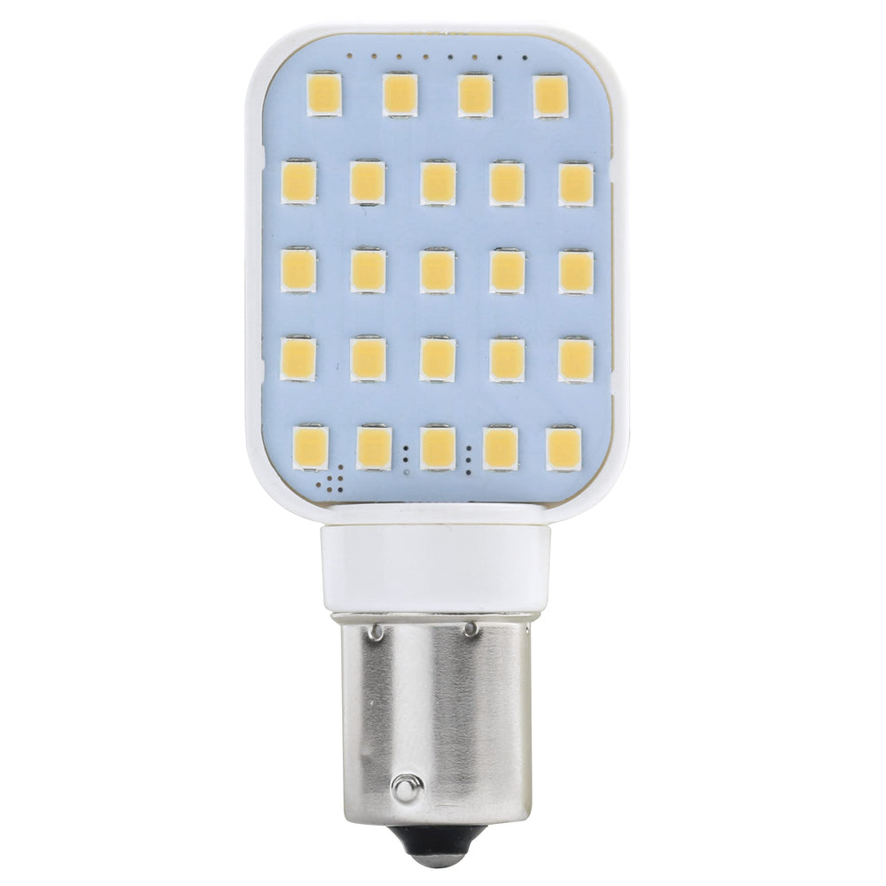 Leisure LED 2-8W wedge bulb, efficient replacement for wedge sockets.
