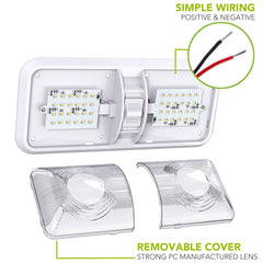 Leisure LED 12V LED board close-up highlighting low power consumption
