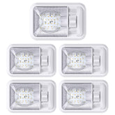 Leisure LED 5-pack 12V RV dome light ready for trailer installs with low power draw.