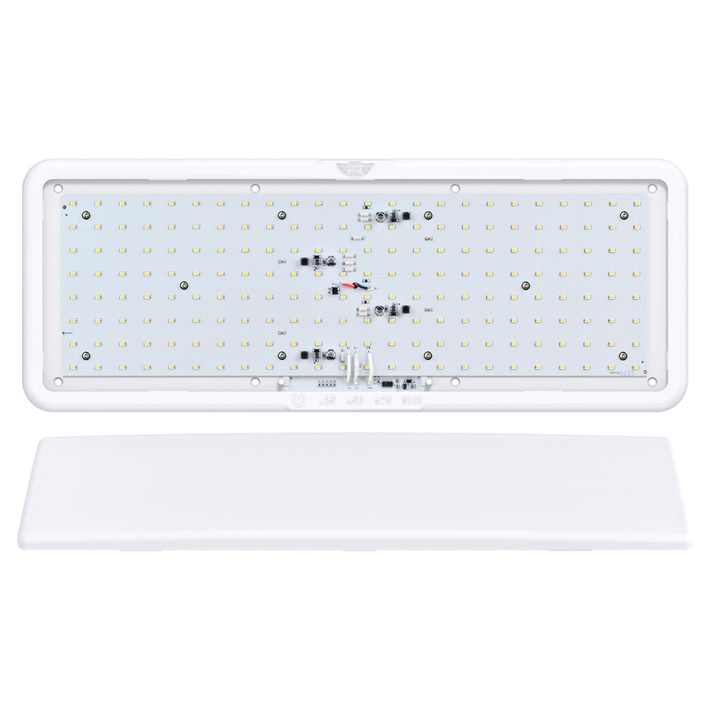 Leisure LED four-pack ready for RV, boat, or camper.