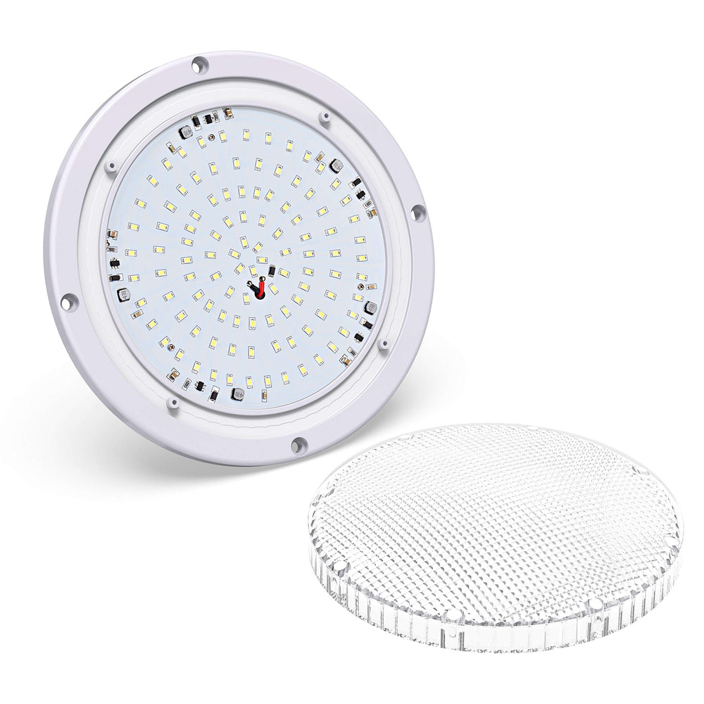 Leisure LED universal-fit RV light with simple mounting