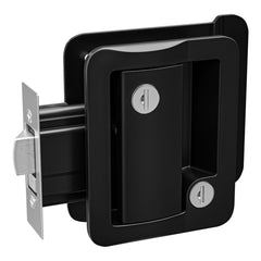 Strike plate and screws included with Leisure Locks Paddle Deadbolt