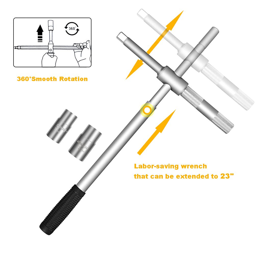 LEJOSTOL storage box keeps the lug wrench kit organized in your trunk.