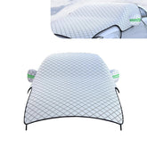 Lekiliky heavy-duty snow car cover protects the engine hood from snow and debris.