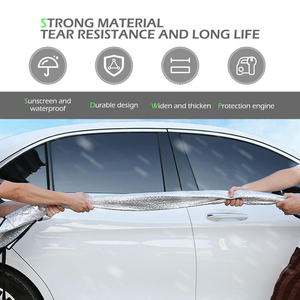 Lekiliky thickened material resists scratches for all-weather vehicle protection.