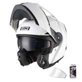 LEM modular helmet with fiberglass shell, lightweight design for long rides