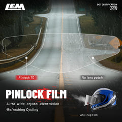 LEM modular helmet lightweight 1.7kg design reduces neck strain.
