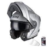 LEM Modular helmet lightweight fiberglass shell for long rides