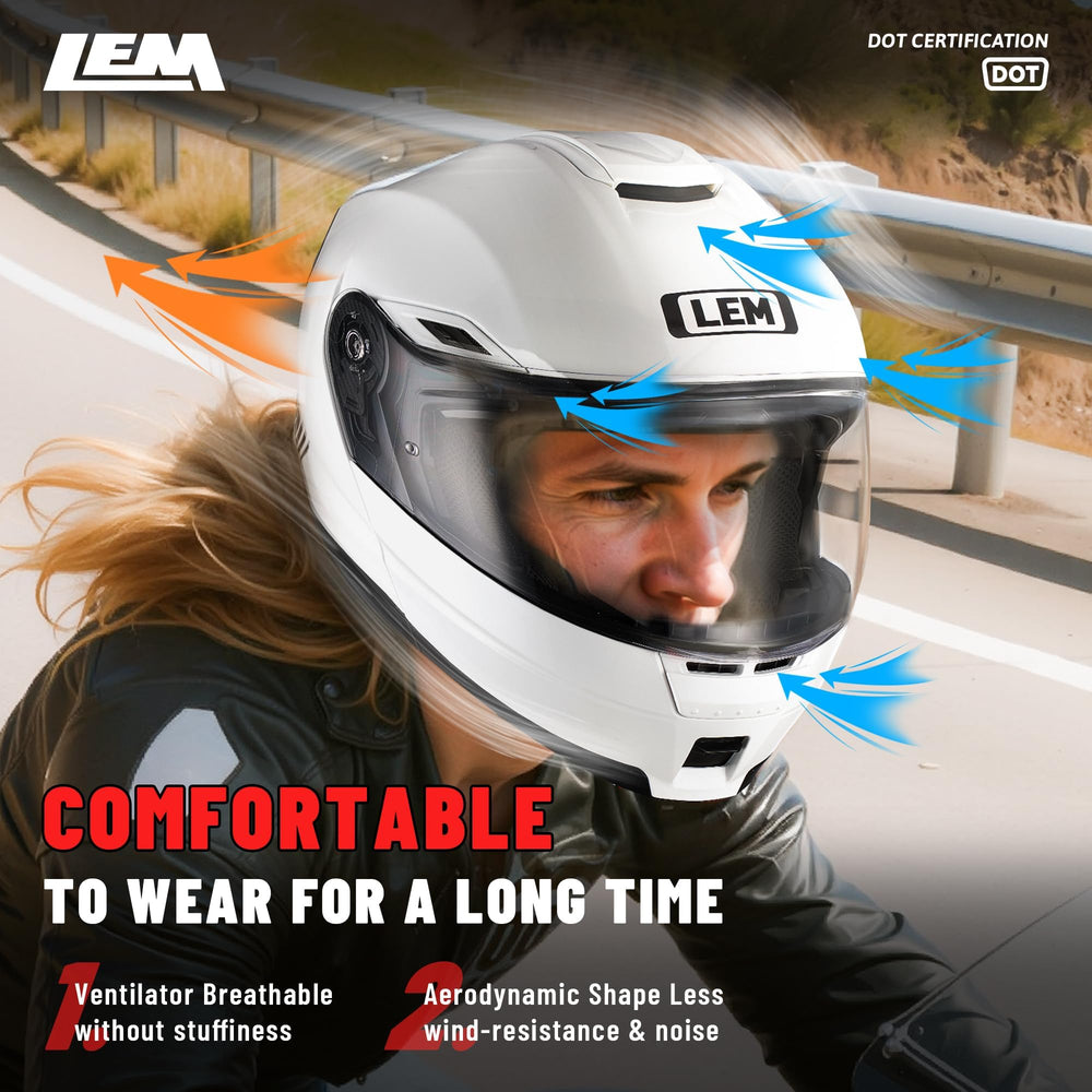 LEM Modular helmet multi-language manual aiding setup and care