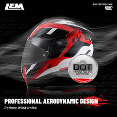 LEM Modular helmet removable liner emphasizes washable comfort for all-day wear.