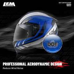 LEM modular helmet removable washable liner keeps interior fresh.