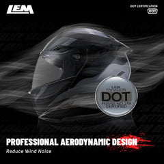 LEM helmet removable liner simplifies cleaning after rides.