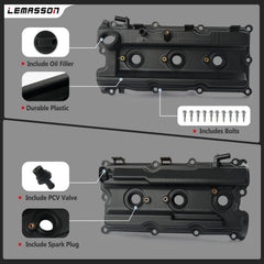 LEMASSON 4.0L engine valve covers fit NV1500 NV2500 NV3500 for direct replacement.