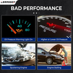 LEMASSON design supports efficient heat management and oil temperature regulation.