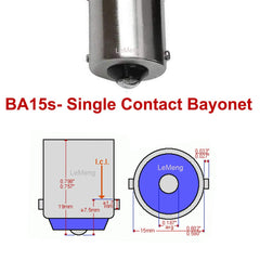 LEMENG BA15S LED supports AC and DC power for flexible installation