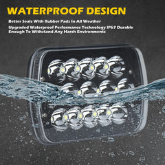 Package includes two headlights and adapters for easier upgrade.
