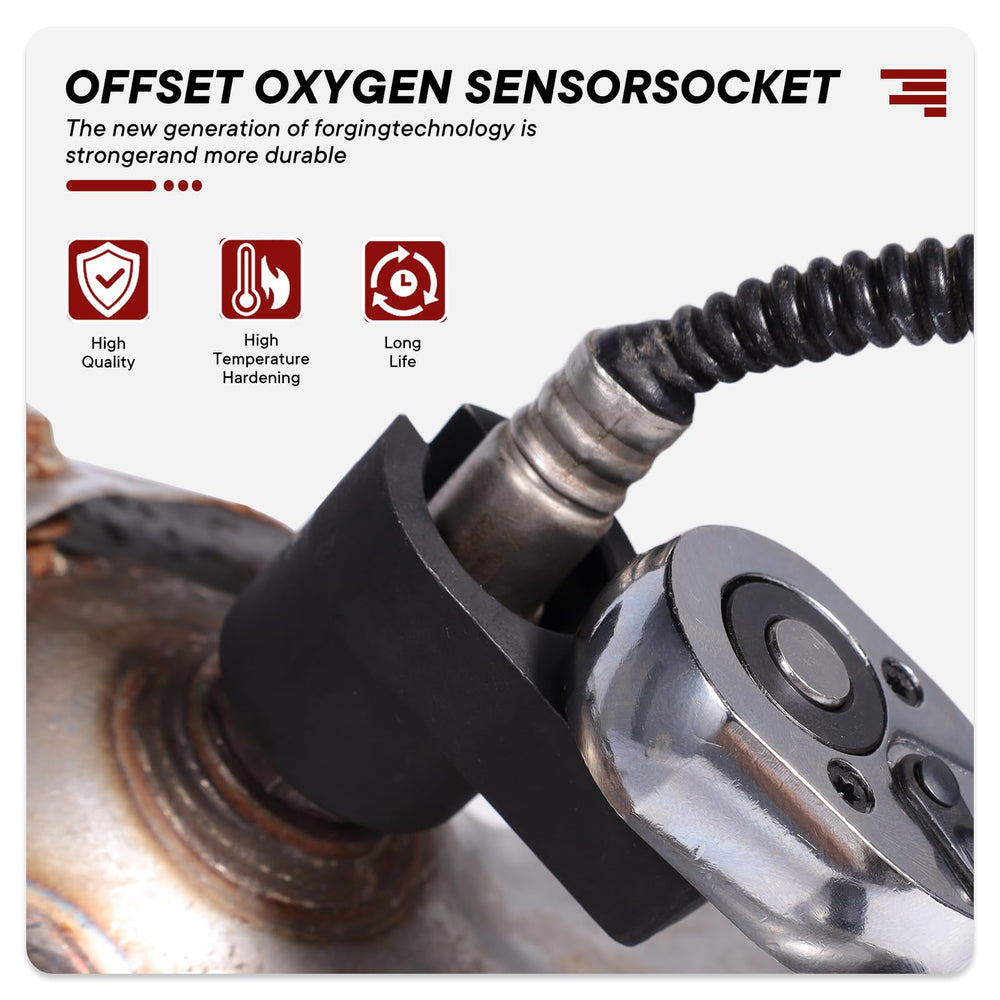 Lemxily deep-reach socket used for hard-to-reach O2 sensor locations.