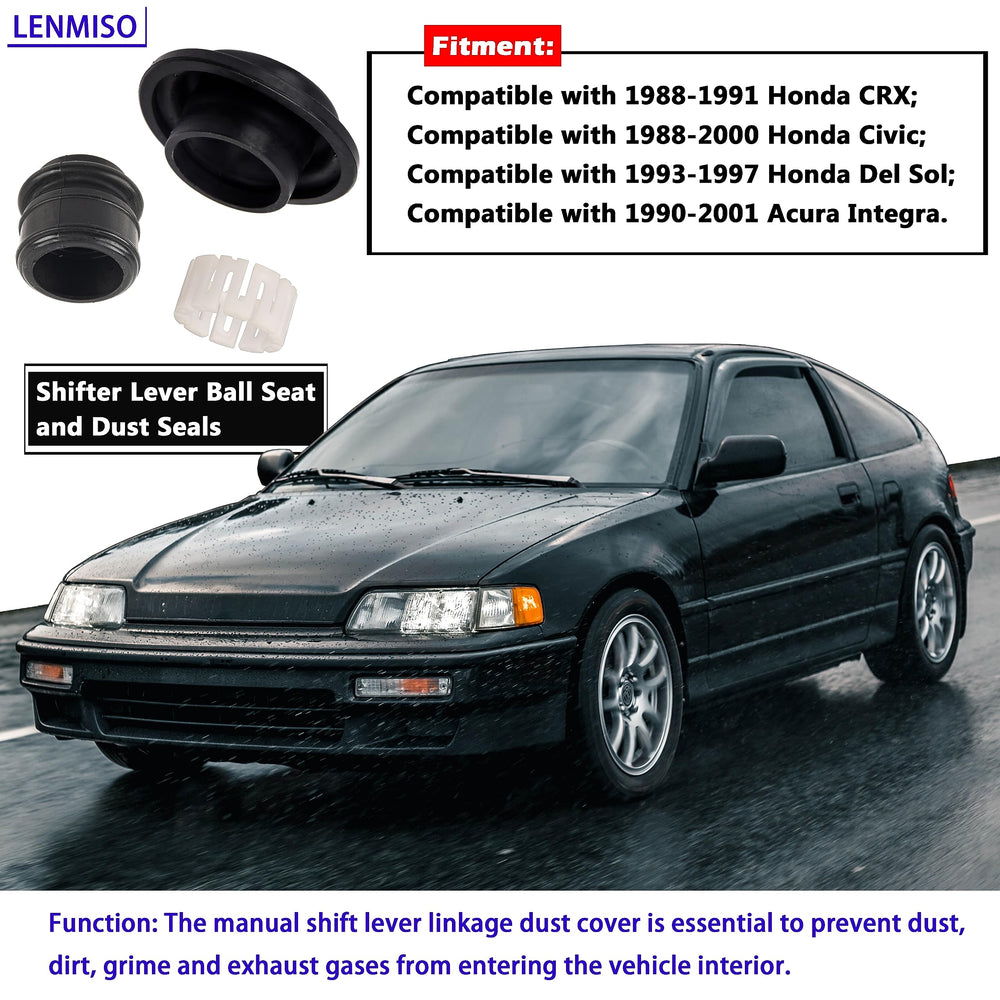 LENMISO Acura Integra shifter assembly highlights compatibility and fitment.