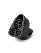 LENZ CCS1 to NACS adapter front view enables CCS fast charging for NACS vehicles