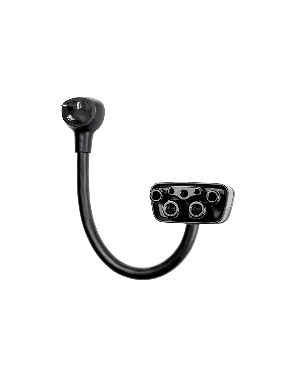 LENZ NEMA 6-20 adapter connected to Tesla Gen 2/3 charger for 240V Level 2 charging