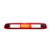 LESAUCE 2025 brake light with chrome housing and red LED for Chevy Silverado visibility.