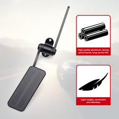 Lesiyou adjustable gas pedal angle 360° adapts to your setup for comfortable driving.
