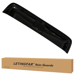 Letingfar sunroof wind deflector 880mm reduces wind splash for calmer rides.