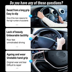 LevChall anti-slip inner lining grips wheel for safer driving
