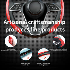 LevChall car interior upgrade adds sporty red accent