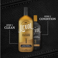 Lexol All Leather Cleaner car interior cleaning demo