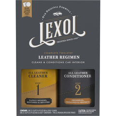 Interior leather seat clean and revived with Lexol conditioner.