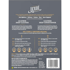 Lexol kit protects car interiors and furniture with non-greasy finish.