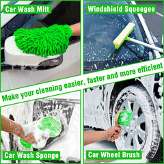 Lezcufer interior cleaning duster and brushes for dust removal