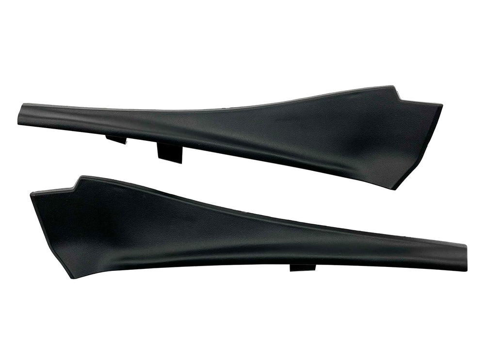 LFONEIBGG Nissan Rogue front cowl cover closeup left showing textured finish