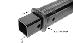 LFPartS compact adapter in use with a 2-inch accessory