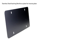 LFPartS backing plate fits 12x6 USA plates for added rigidity