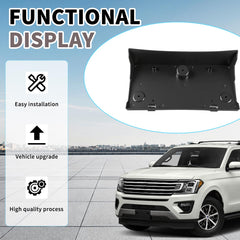 LHCDQSKCW black license frame adds a sleek, low-profile look to the Expedition