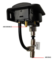 Lhfacc rear air spring leveling supports stable towing and hauling.