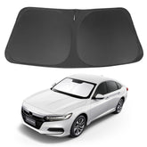 LHFLIVE windshield shade front window blocks heat and UV rays for Honda Accord.