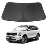 LHFLIVE Windshield Shade front-fit for Kia Telluride blocks heat and glare