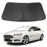 LHFLIVE Windshield Sun Shade for Ford Fusion reduces glare and heat buildup