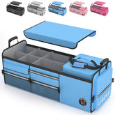 LI LIBZAKI Libzaki trunk organizer with ultra-large capacity for groceries on road trips.
